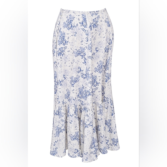 Blue Floral House of CB 'Aitana'-large - Picture 7 of 16